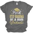 Super Proud Step Grandma Of 2025 Graduate Graduation Family Unisex Jersey T-Shirt