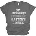i Survived My Fiances Masters Degree Graduation Mastered It Unisex Jersey T-Shirt