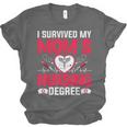 I Survived My Mom’s Nursing Degree Nurse Nursing Graduation Unisex Jersey T-Shirt
