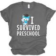 I Survived PreSchool Graduation Kids Owl Grad Shirt Unisex Jersey T-Shirt