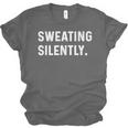 Sweating Silently Introvert Weight Lifting Cardio Run Bench Unisex Jersey T-Shirt Sweating Silently Introvert Weight Lifting Cardio Run Bench Unisex Jersey T-Shirt