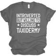 Taxidermist Introvert Animal Stuffer Taxidermy Enthusiast Unisex Jersey T-Shirt Taxidermist Introvert Animal Stuffer Taxidermy Enthusiast Unisex Jersey T-Shirt