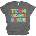 Team Second Grade Shirt 2nd Grade Back To School Graduation Unisex Jersey T-Shirt