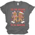 Tis The Season Reading Christmas Shirt Book Lovers Teacher Unisex Jersey T-Shirt