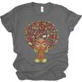 History Month Afro Book Lover Women Girls Librarian Unisex Jersey T-Shirt