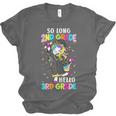 Unicorn So Long 2nd Grade Hello 3rd Grade Graduation Unisex Jersey T-Shirt