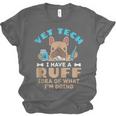 Vet Tech Veterinary Technician Graduation Ruff Idea Unisex Jersey T-Shirt