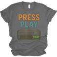 VHS Cassette Retro Analog Nostalgia Theme Unisex Jersey T-Shirt