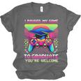 Video Gamer Graduate Graduation Grad Gaming Unisex Jersey T-Shirt
