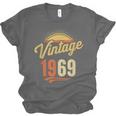 Vintage 1969 Retro Era Badge For Nostalgia Fans Unisex Jersey T-Shirt