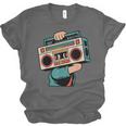 Vintage 80s 90s Retro Boombox Music Hip Hop Nostalgia Party Unisex Jersey T-Shirt Vintage 80s 90s Retro Boombox Music Hip Hop Nostalgia Party Unisex Jersey T-Shirt