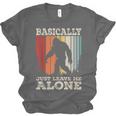 Vintage Basically Just Leave Me Alone Bigfoot Introverts Unisex Jersey T-Shirt Vintage Basically Just Leave Me Alone Bigfoot Introverts Unisex Jersey T-Shirt