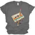 Vintage Pencil Rewind Cassette Tape Nostalgia Party 80s 90s Unisex Jersey T-Shirt