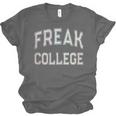 Vintage Sarcastic FREAK COLLEGE Introvert Anti Social Unisex Jersey T-Shirt Vintage Sarcastic FREAK COLLEGE Introvert Anti Social Unisex Jersey T-Shirt