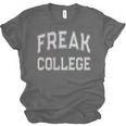 Vintage Sarcastic FREAK COLLEGE Introvert Anti Social Unisex Jersey T-Shirt Vintage Sarcastic FREAK COLLEGE Introvert Anti Social Unisex Jersey T-Shirt