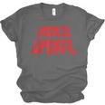 Vintage Video Update – 90s VHS Rental Nostalgia Minnesota Unisex Jersey T-Shirt
