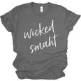 Wicked Smaht Boston Accent Graduation Unisex Jersey T-Shirt