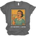I Wine Housewife Retro Nostalgia Classic 1950s Vintage Humor Unisex Jersey T-Shirt I Wine Housewife Retro Nostalgia Classic 1950s Vintage Humor Unisex Jersey T-Shirt