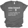 Wine-Trovert Wine Humor Definition Introvert Unisex Jersey T-Shirt Wine-Trovert Wine Humor Definition Introvert Unisex Jersey T-Shirt