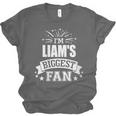 Women's Liam Personalized Name Sports Fan Birthday Graduation Unisex Jersey T-Shirt
