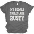 Women's My People Skills Are Rusty Introvert SPN Moments Unisex Jersey T-Shirt Women's My People Skills Are Rusty Introvert SPN Moments Unisex Jersey T-Shirt