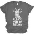 Women's Please Chew Quieter Introvert Quietness Silence Lover Unisex Jersey T-Shirt Women's Please Chew Quieter Introvert Quietness Silence Lover Unisex Jersey T-Shirt