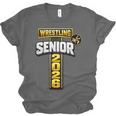 Wrestling Senior Night Senior 2026 Faith Cross Graduation Unisex Jersey T-Shirt