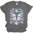 Y2K Butterfly Floppy Disk Art Digital Nostalgia Unisex Jersey T-Shirt