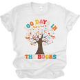 100 Days In The Books Reading Teacher 100th Day Of School Premium Unisex Jersey T-Shirt 100 Days In The Books Reading Teacher 100th Day Of School Premium Unisex Jersey T-Shirt