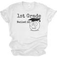 1st Grade Nailed It Kids Graduation TShirt Second Grade Unisex Jersey T-Shirt