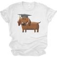 2018 Dog Graduation Shirt Dachshund Graduation For Men Women Kids Unisex Jersey T-Shirt