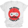 5th Grade Level Complete Gamer Graduation Unisex Jersey T-Shirt