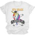8TH GRADE NAILED IT UNICORN DABBING GRADUATION T-SHIRT Unisex Jersey T-Shirt