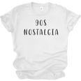 90s Nostalgia Nostalgic Statement Premium Tri-Blend Unisex Jersey T-Shirt
