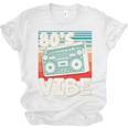 90's Vibe Vintage Style Cassette Tape Nostalgia 1990s Party Premium Tri-Blend Unisex Jersey T-Shirt