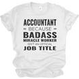Accountant Graduation Future Accountant Men Women Unisex Jersey T-Shirt