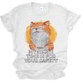 My Alone Time Is For Your Safety Coffee Lover Introvert Raglan Baseball Tee Unisex Jersey T-Shirt