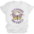Antisocial Butterfly Groovy t For Introvert Men Women Girls Unisex Jersey T-Shirt Antisocial Butterfly Groovy t For Introvert Men Women Girls Unisex Jersey T-Shirt