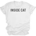 Antisocial Introvert Women Men Kids Inside Cat Unisex Jersey T-Shirt