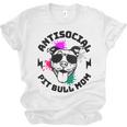 Antisocial Pit Bull Mom Pittie Introvert Dog Lover Pit Bull Unisex Jersey T-Shirt Antisocial Pit Bull Mom Pittie Introvert Dog Lover Pit Bull Unisex Jersey T-Shirt