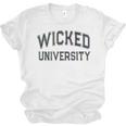 Antisocial WICKED UNIVERSITY Introvert Don't Call Me U Unisex Jersey T-Shirt Antisocial WICKED UNIVERSITY Introvert Don't Call Me U Unisex Jersey T-Shirt
