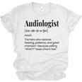 Audiologist Audiology Student Graduation Ear Doctor Unisex Jersey T-Shirt