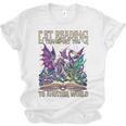 Book Lover Dragon Reading Transport You To Another World Unisex Jersey T-Shirt Book Lover Dragon Reading Transport You To Another World Unisex Jersey T-Shirt