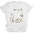 Bookmarks Are For Quitters Book Lovers Reading Unisex Jersey T-Shirt