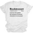 Booktrovert Definition Bookish Introvert Book Lover Unisex Jersey T-Shirt Booktrovert Definition Bookish Introvert Book Lover Unisex Jersey T-Shirt