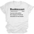 Booktrovert Definition Bookish Introvert Book Lover Unisex Jersey T-Shirt Booktrovert Definition Bookish Introvert Book Lover Unisex Jersey T-Shirt