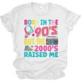 Born In The 90's But The 2000's Raised Me Y2K Nostalgia Unisex Jersey T-Shirt Born In The 90's But The 2000's Raised Me Y2K Nostalgia Unisex Jersey T-Shirt