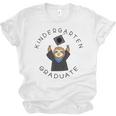 Boys Girls Kindergarten Graduate Sloth Graduation Cap Unisex Jersey T-Shirt