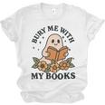 Bury Me With My Books Ghost Tee Unisex Jersey T-Shirt Bury Me With My Books Ghost Tee Unisex Jersey T-Shirt