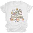 Chapter 12 Years Old 12th Birthday Wildflower Book Lover Unisex Jersey T-Shirt Chapter 12 Years Old 12th Birthday Wildflower Book Lover Unisex Jersey T-Shirt